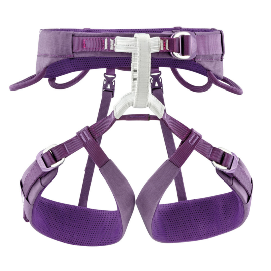 PETZL Luna - Sangle D'Escalade Femme Confortable Et Technique (Violet L)