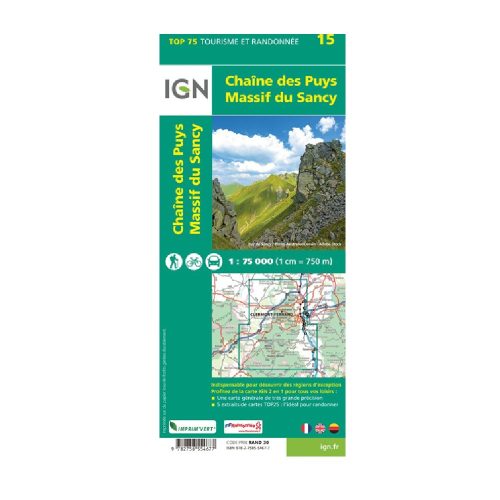 top 75 chaine des puys